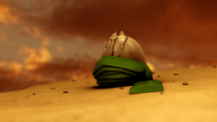 Imam Hossein's Helmet after Ashora